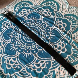 Banana Republic patent leather wide belt size medium. Black